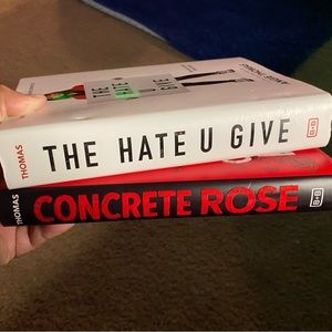 Book set: the Hate U gave and Concrete Rose